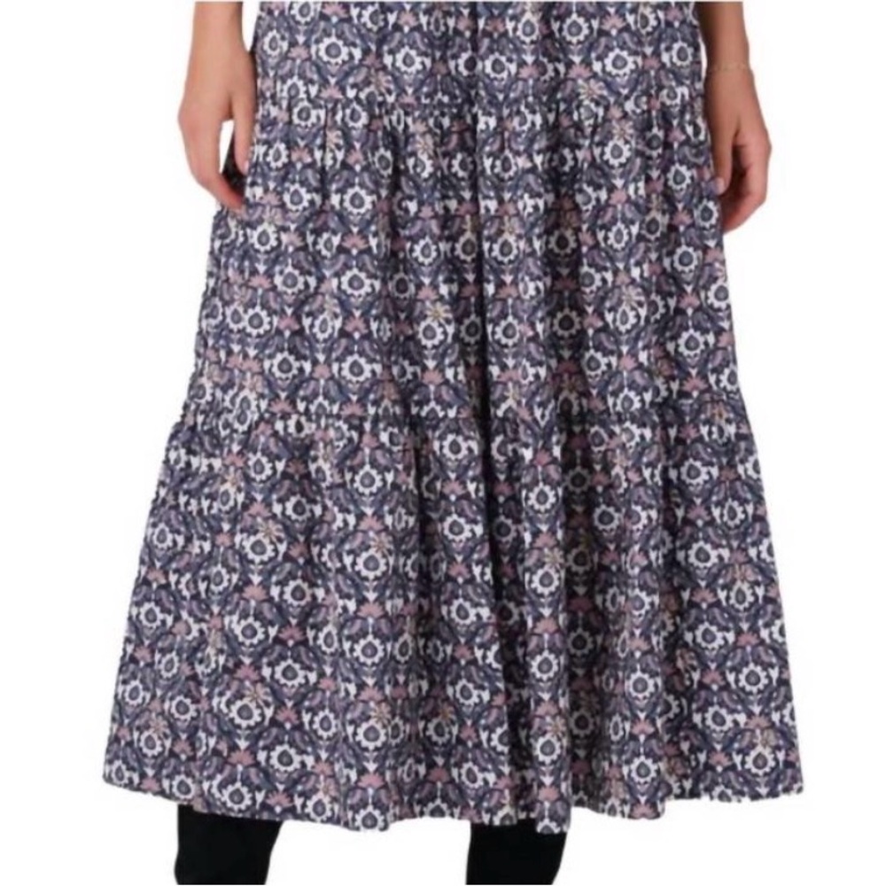NEW XIRENA angelica skirt in gray bird